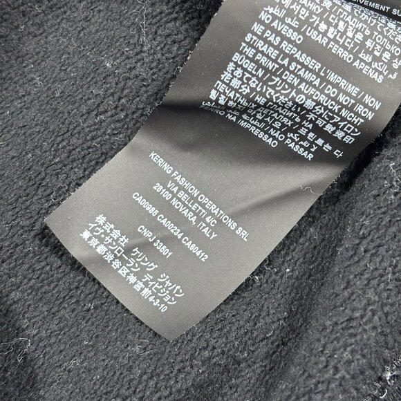 Saint Laurent 50s Signature Logo Hoodie Black Size M 2020 - Picture 8 of 8